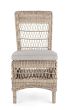 Gartenstuhl Polyrattan Geflecht braun Set inkl Auflagen Jupiter 2 Stück
