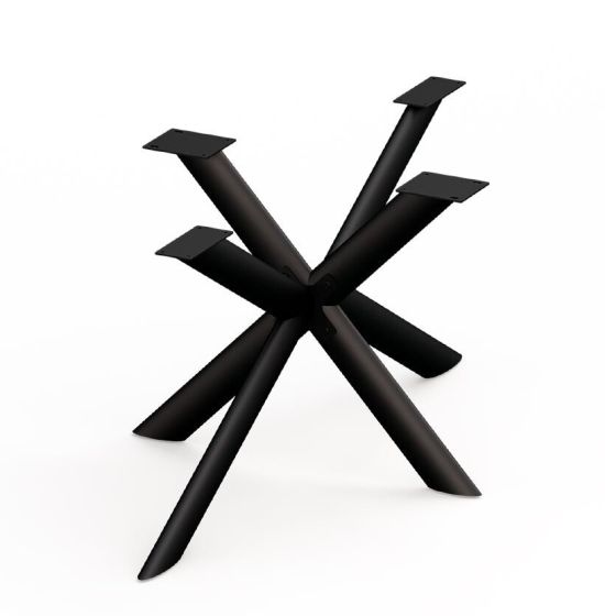 Bodahl Aspen Stahlgestell Spider Rundprofil black