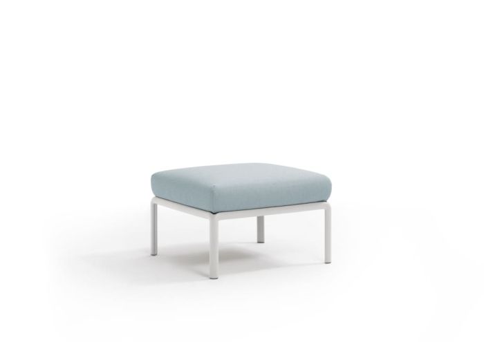 Komodo Hocker Bianco Ghiaccio Sunbrella