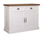 Anrichte Landhausstil York Shabby chic Oak 2 Türen 2 Schubladen