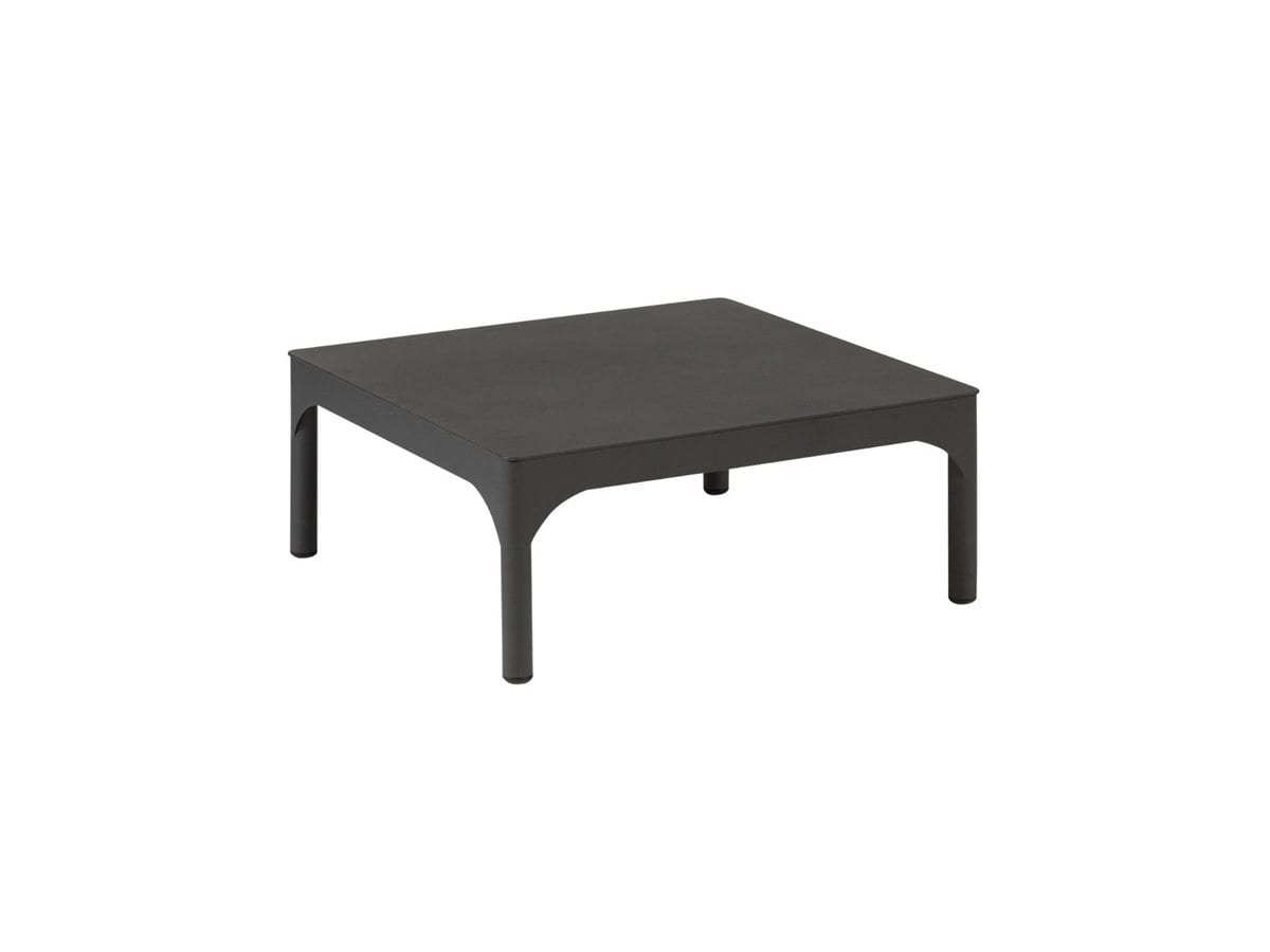 Gartentisch Domino Alu Anthrazit 68x68 cm