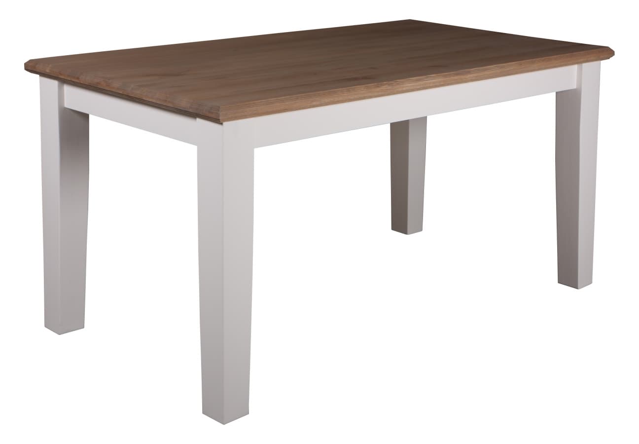 Esstisch 180x90 cm Landhausstil Chic Oak Lucas Platte Eiche