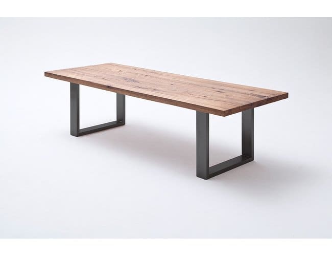 Esstisch / Massivholztisch Castello Wildeiche 260x100cm in 4 Farben