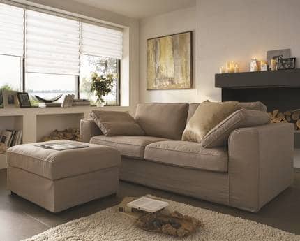 Hussensofa Landhausstil Fabien