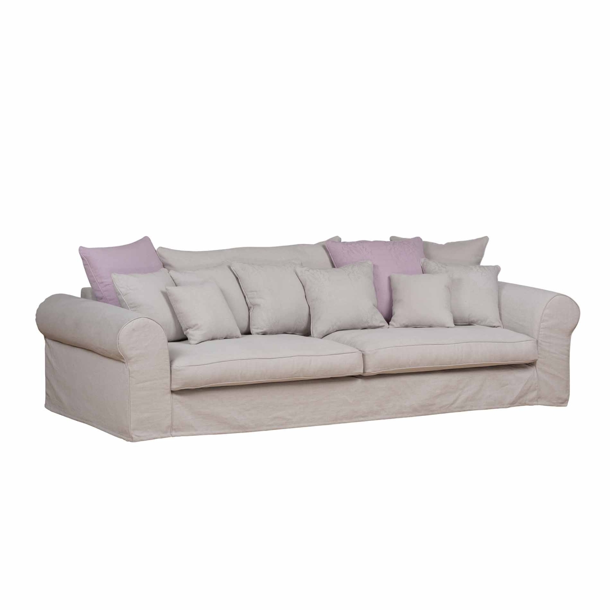 Hussensofa Landhausstil Gand total bequem und groß