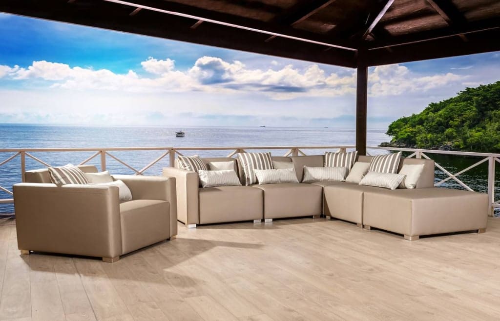 Loungegruppe Ibiza Big Outdoor Silvertex wetterfest