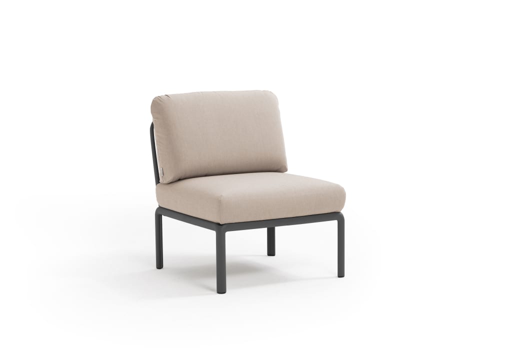 Nardi Komodo Gartensessel modul wetterfest antracite canvas sunbrella