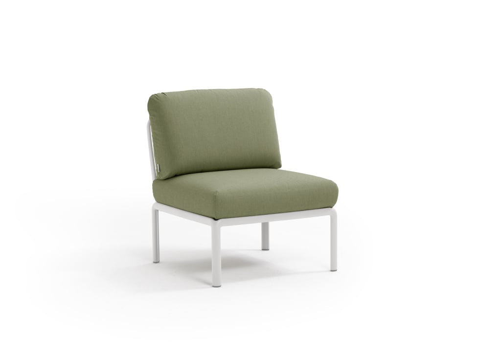 Nardi Komodo Gartensessel modul wetterfest bianco Giungla sunbrella