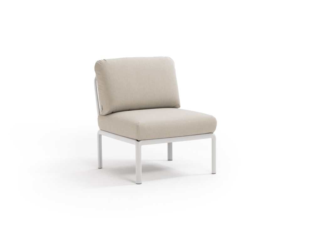 Nardi Komodo Gartensessel modul wetterfest bianco tech panama