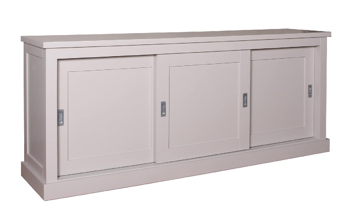 Landhaus Anrichte Vintagestil 3 Schiebetüren Kubic