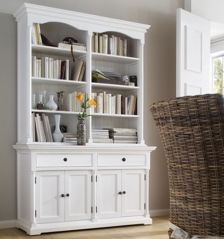 Landhaus Buffetschrank weiß antik Provence komplett