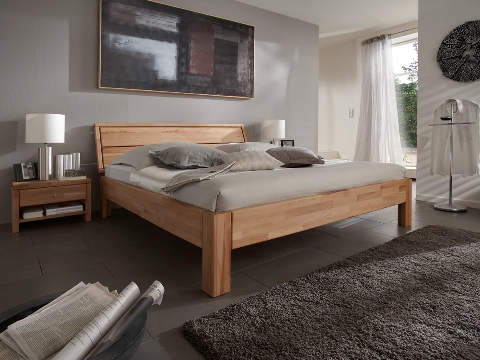Massivholzbett Kernbuche geölt Easy Sleep