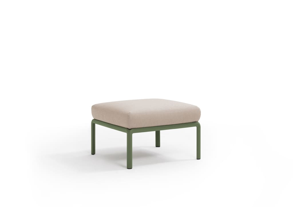 Nardi Komodo Loungemöbel Hocker wetterfest agave canvas sunbrella