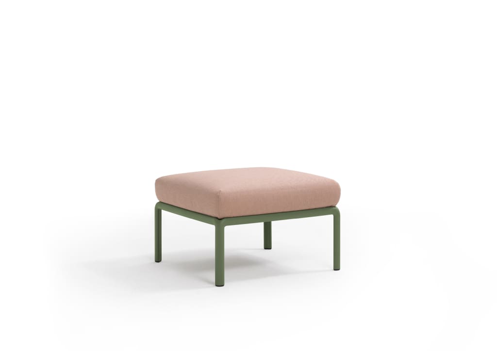 Nardi Komodo Loungemöbel Hocker wetterfest agave rosa quarzo