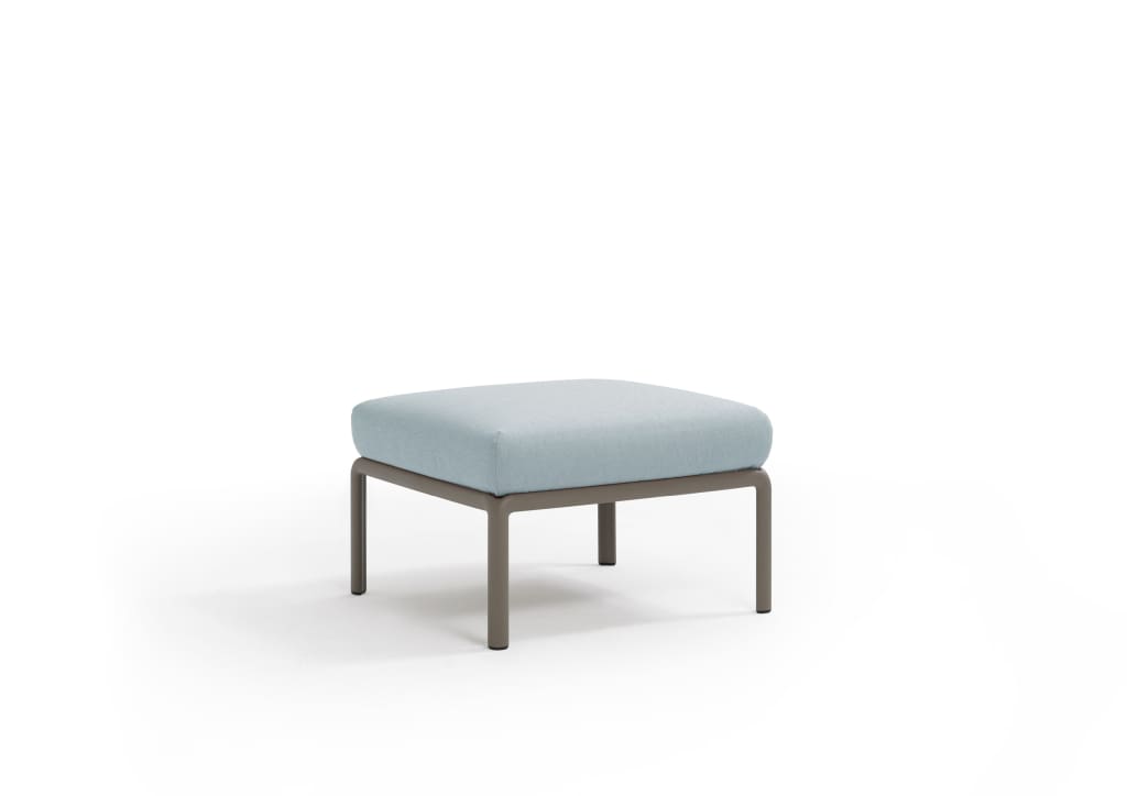 Nardi Komodo Loungemöbel Hocker wetterfest tortora ghiaccio sunbrella