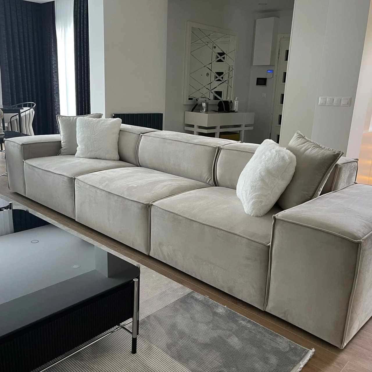 Sofa Oslo 350 cm Big Sofa Landhaus modern