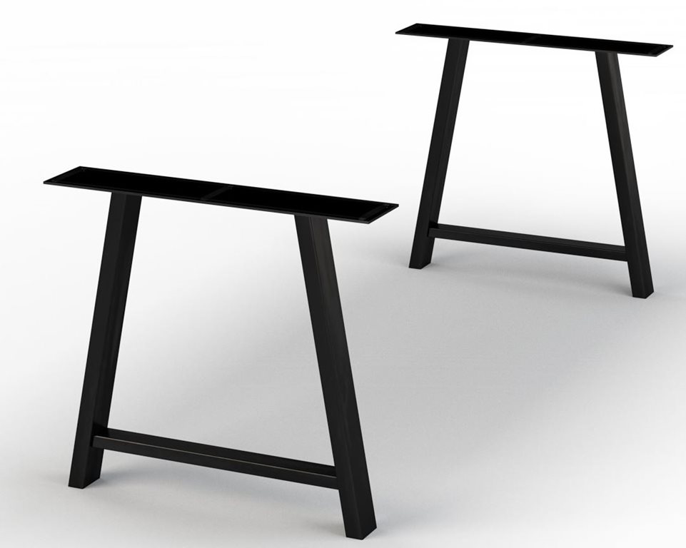 Industrial Stahlgestell Halo Trapezform Concept4you 8x4 cm Stahlprofil