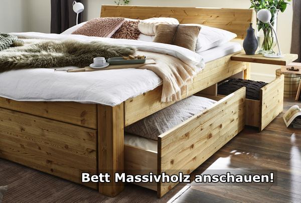 Bett Massivholz anschauen