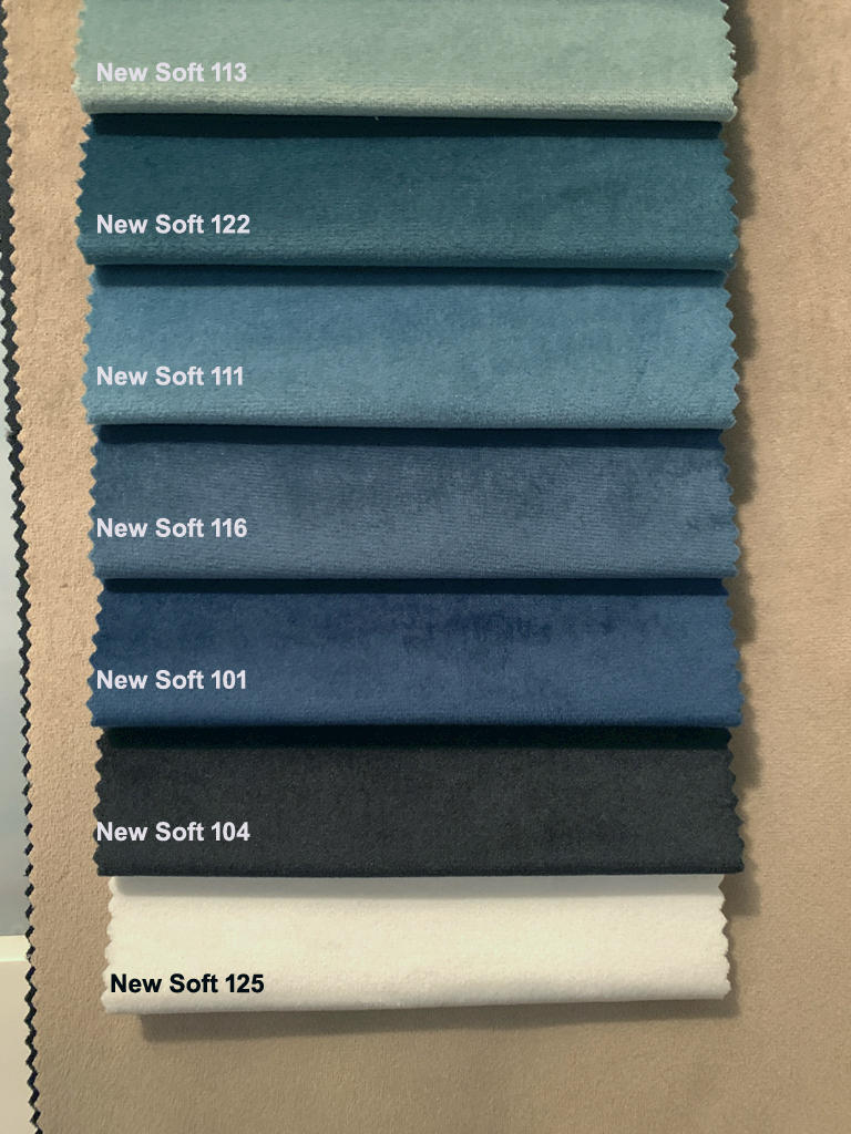 Stoffmuster New Soft 4 New Soft Velours Stoffmuster 4