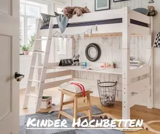 Kinderhochbetten im Kinderzimmer